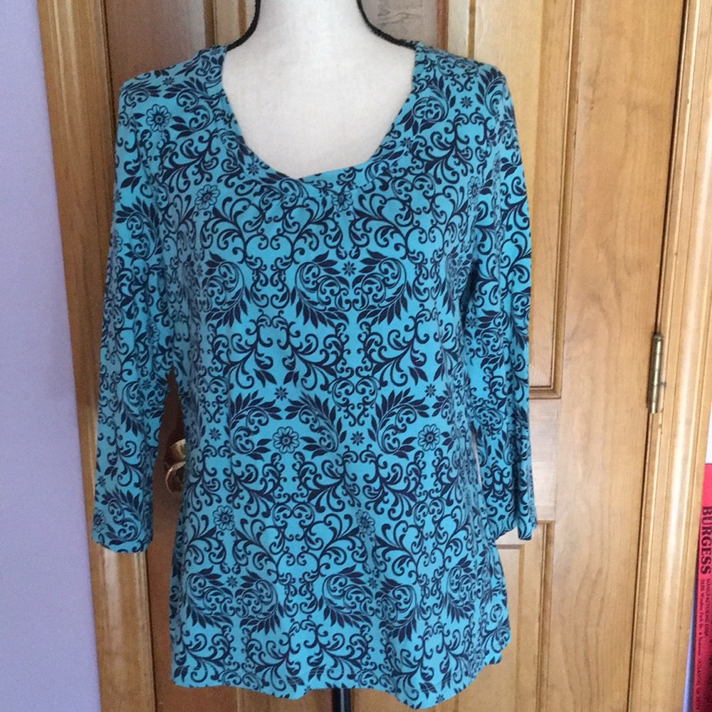 Comfy 3/4 sleeve top!